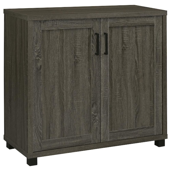 Coaster Weathered Grey Accent Cabinet with 2-Doors