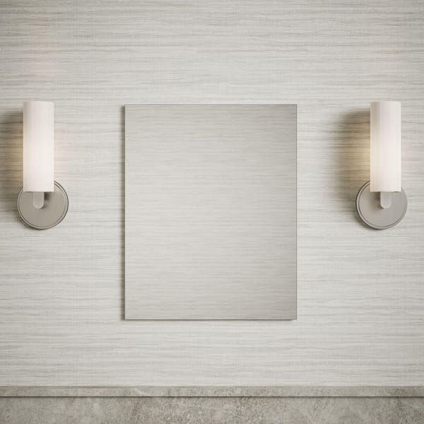 Embark Slim 16 in. W x 20 in. H Rectangular Medicine Cabinet with Mirror