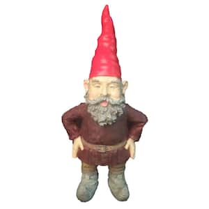 14 in. H "Merlin" the Garden Gnome Figurine Statue