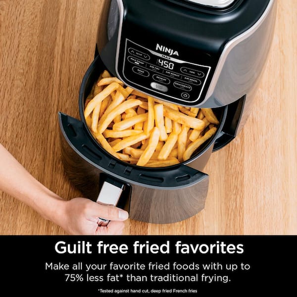 NINJA Air Fryer Max XL, 5 Qt. in Grey (AF161) AF161 - The Home Depot