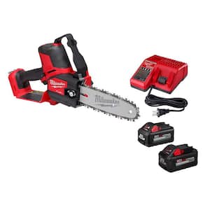 M18 FUEL 8 in. 18V Lithium-Ion Brushless HATCHET Pruning Saw Kit with 8.0 Ah and 6.0 Ah Battery, Charger