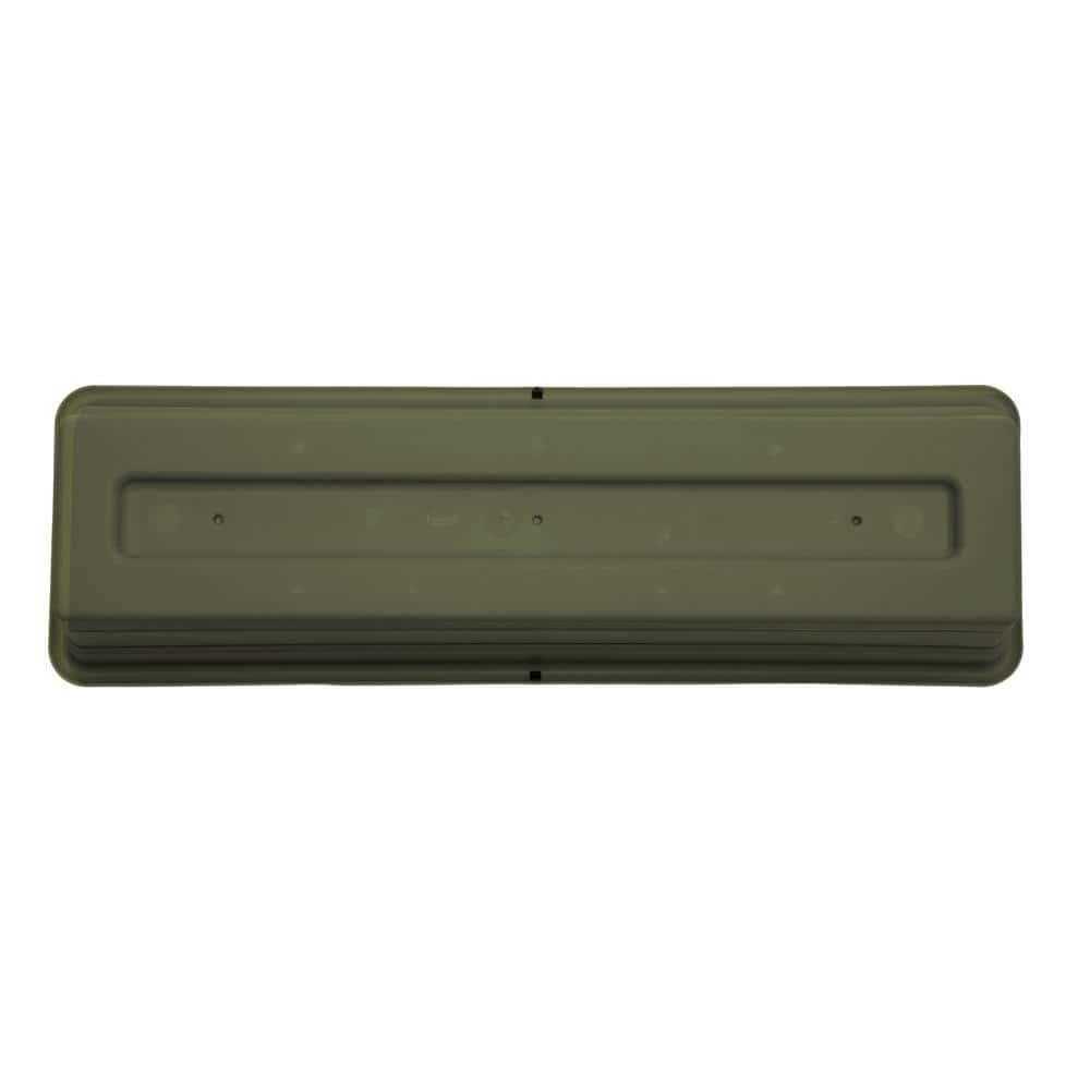 Living Green 24" Rectangular Resin Window Box Planter