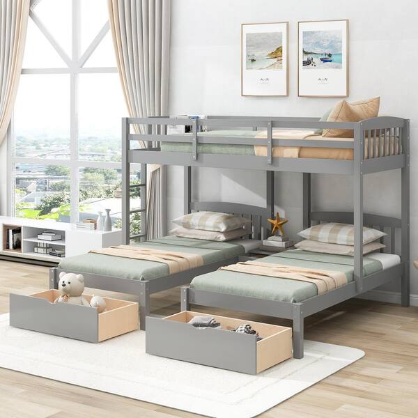 3 stack clearance bunk bed