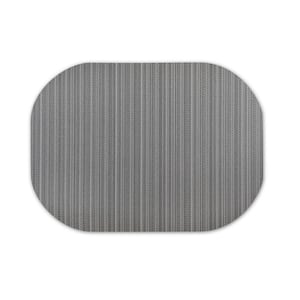 Easy Care Plaza/Oval 17 in. x 12 in. Granite Vinyl Placemats (Set of 6)