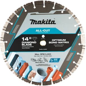 14 in. All-Cut Segmented Rim, Diamond Blade