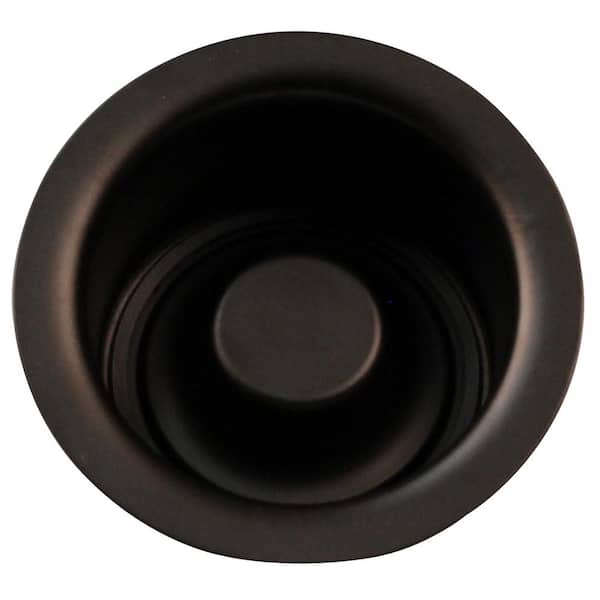 Westbrass Extra-Deep Disposal Flange and Stopper in Oil Rubbed Bronze