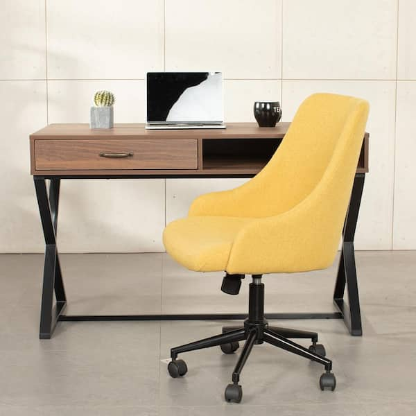 Baldwin Upholstered Swivel Desk Chair