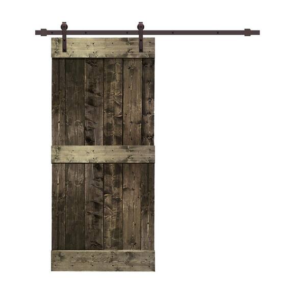 CALHOME Distressed Mid-Bar 36 in. x 84 