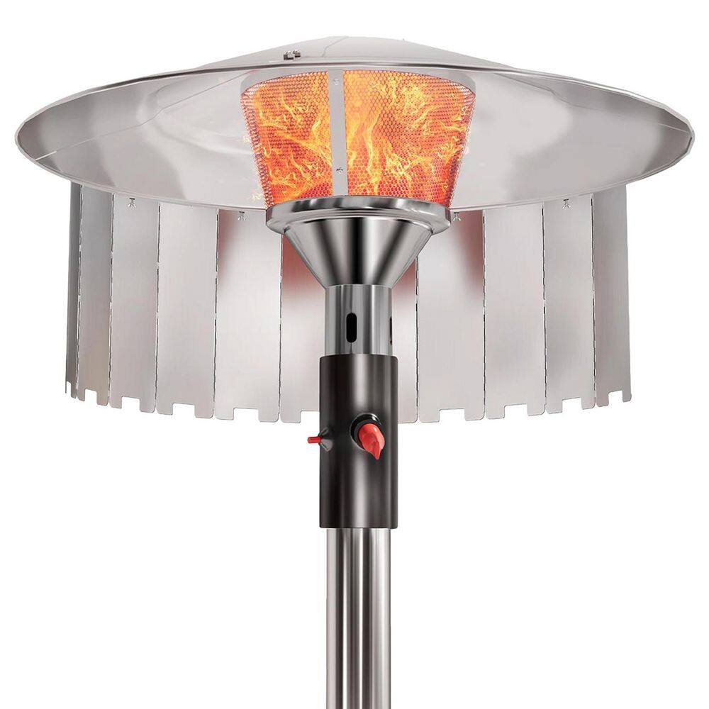 Outdoor Aluminum Alloy Patio Heater Reflector Shield with Collapsible Design for Propane and Natural Gas Heaters price history on PriceWatchPro