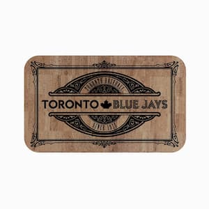 MLB Toronto Blue Jays 18 in. x 30 in. Cork Comfort Mat
