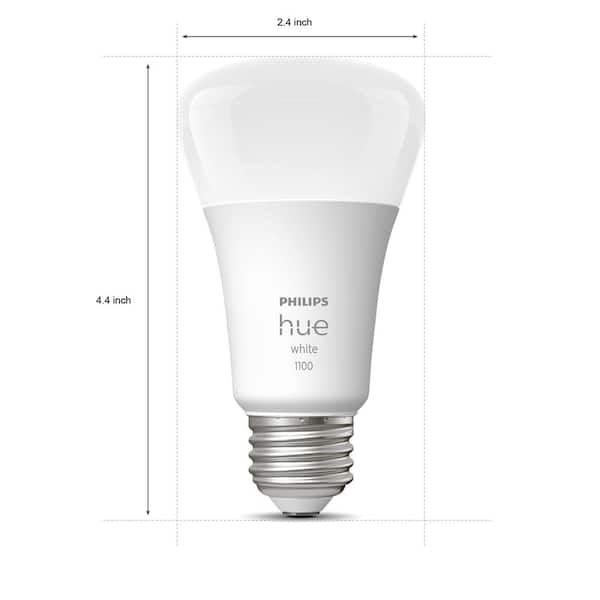Philips Hue 75-Watt Equivalent A19 Smart LED Soft White (2700K