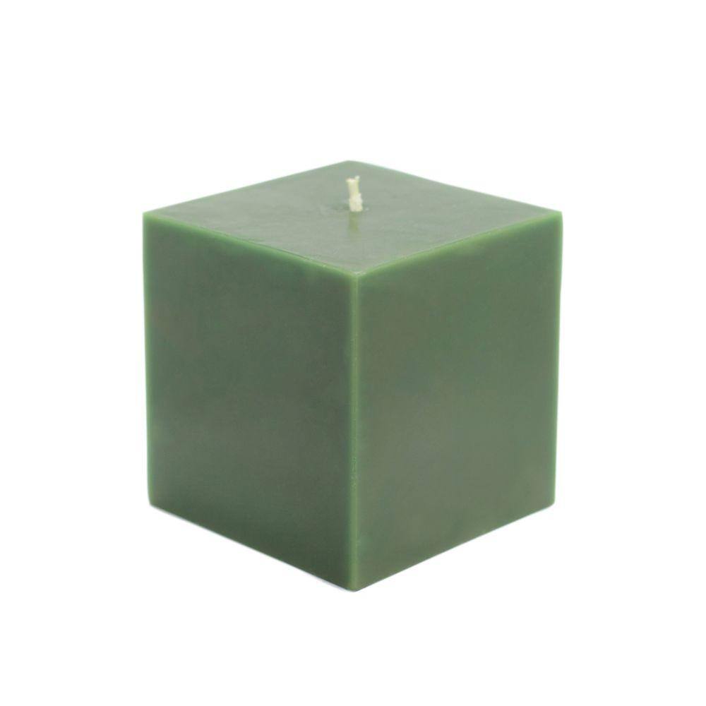 UPC 685024168464 product image for Zest Candle 3 in. x 3 in. Hunter Green Square Pillar Candles Bulk (12-Case) | upcitemdb.com