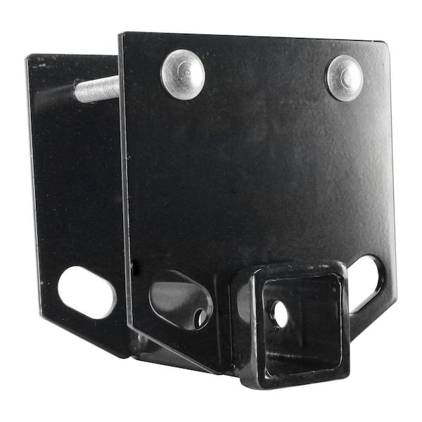 Quick Products Drop-Down Bumper Receiver Adapter with 2 in. Receiver - Fits 4 in. Square Bumper