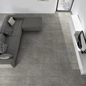 Malaga Greige 12 in. x 24 in. x 9.5 mm Matte Porcelain Floor and Wall Tile (8 pieces / 15.49 sq. ft. / box)