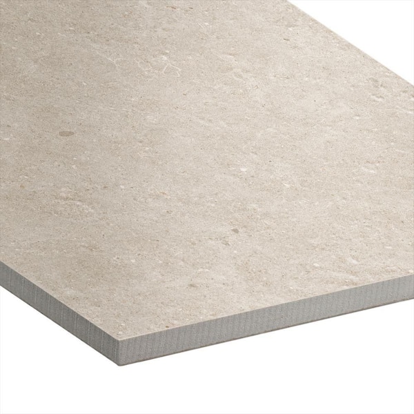 Corso Italia Sample - Pietra Chrome 6 in. x 6 in. x 0.75 in. Concrete Look Porcelain Paver