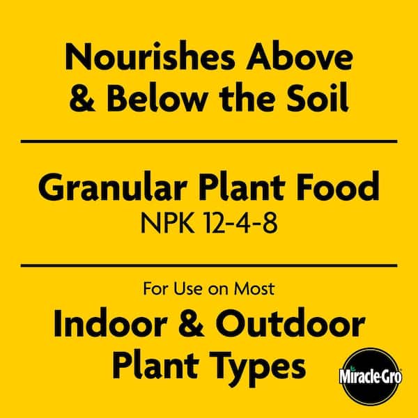 Shake N Feed All Purpose Plant Food, 4.5 lbs. All Purpose Granular Plant Fertilizer 12-4-8