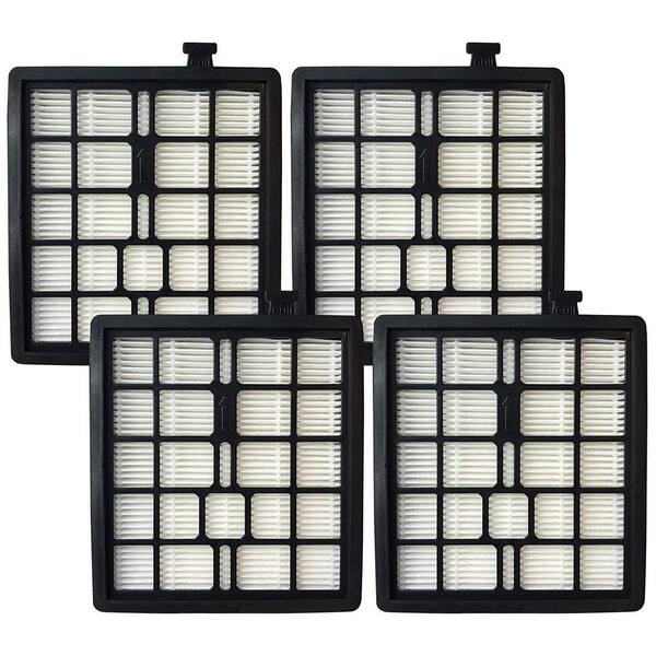 THINK CRUCIAL F45 Canister Filters, Fits Dirt Devil, Compatible with Part 2KQ0107000 (4-Pack)