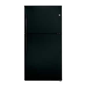 21.1 cu. ft. Top Freezer Refrigerator in Black, ENERGY STAR