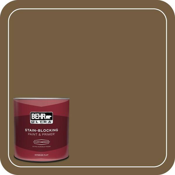 BEHR ULTRA 1 qt. #300F-7 Centaur Extra Durable Flat Interior Paint & Primer