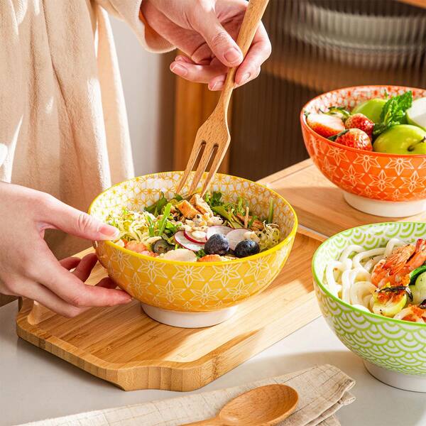 vancasso Macaron 6 inch 14 Oz Oriental Pasta Bowls Cereal Bowls - On Sale -  Bed Bath & Beyond - 32500328