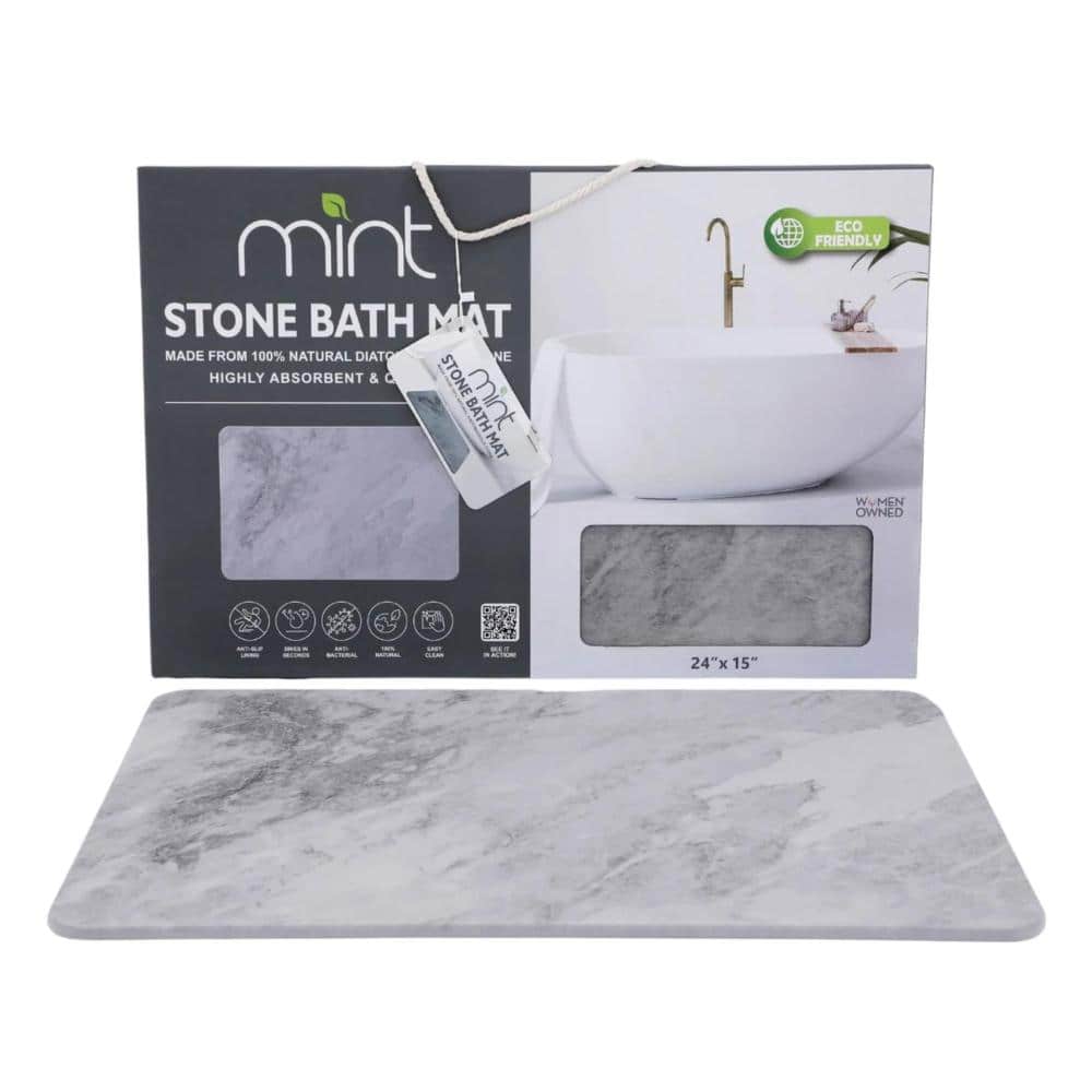 24 in. x 15 in. Diatomaceous Quick Drying Stone Bath Mat price history on PriceWatchPro