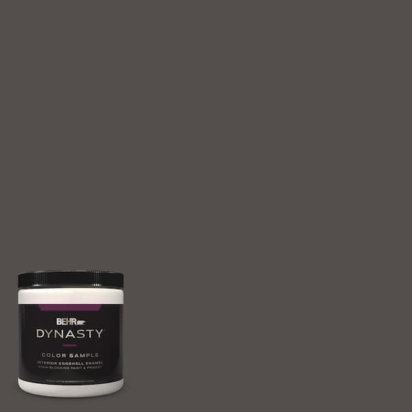 BEHR DYNASTY 8 oz. #PPU24-02 Berry Brown Eggshell Enamel Stain-Blocking Interior Paint & Primer Sample