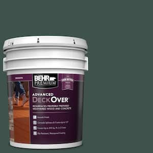 5 gal. #SC-114 Mountain Spruce Smooth Solid Color Exterior Wood and Concrete Coating