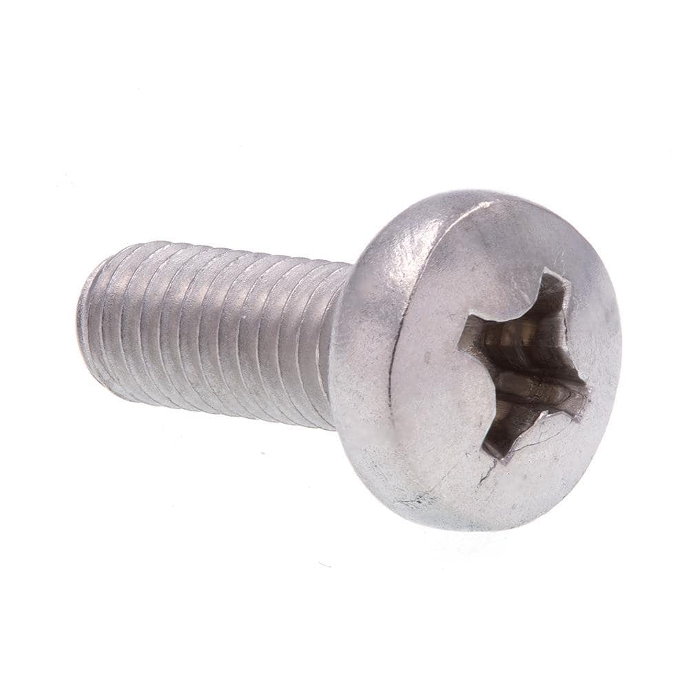 M6-1 X 16 Slotted Pan Head Machine Screw A2 Stainless Steel Package Qty 100 