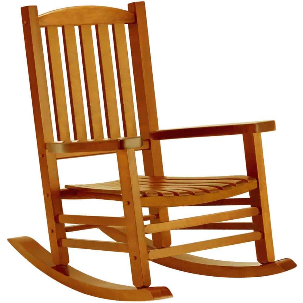 Oversized Wood Outdoor Rocking Chair