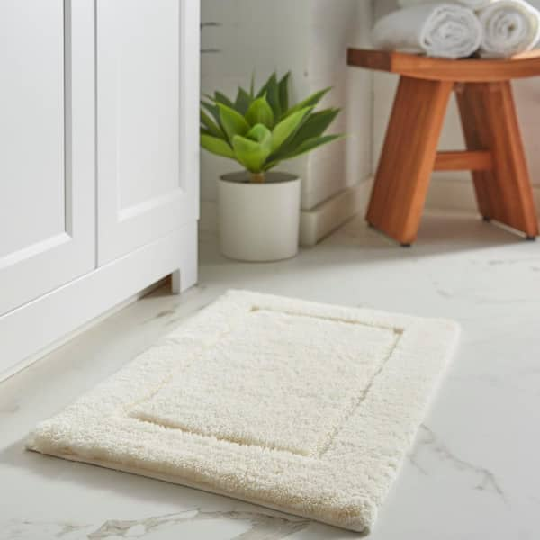 Durable Soft Bath Rugs Water Absorbent Bathroom Mats Non Slip Bathroom Mat  Washable Bathroom Rug 30x50 cm 