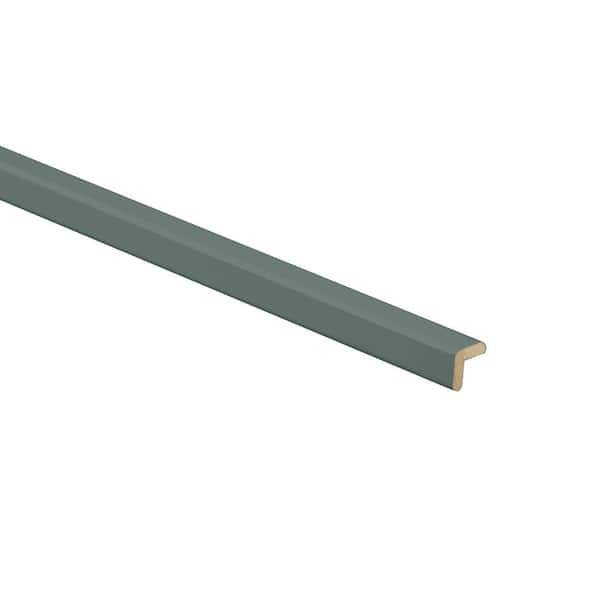 Washington Franklin Hargrove 96 in. W x 0.75 in. D x 0.25 in. H in Verdant Green Outside Corner Molding