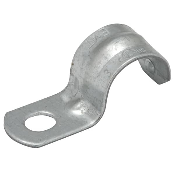 RACO 3/4 in. One-Hole EMT Push-on Cable Strap Standard Fitting, 100-Pack