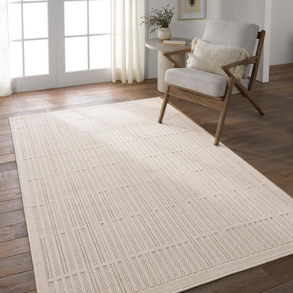 Handmade Quantum Gray Stripe Rectangular Viscose Area Rug 36"x24"