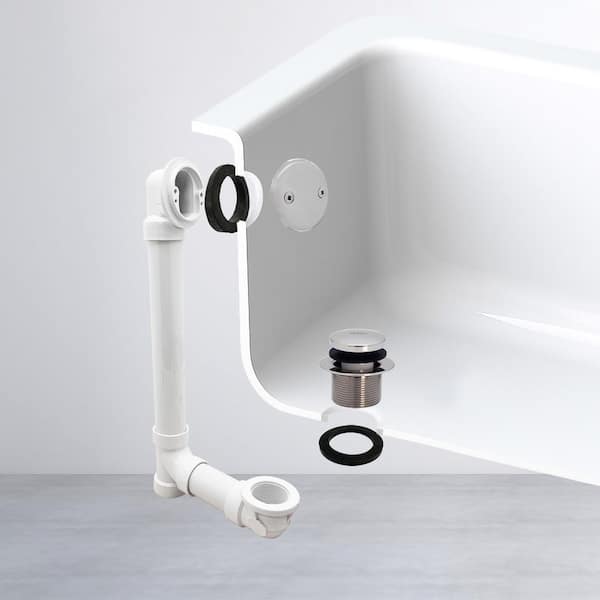 nene-co　40 Westbrass 1-1/2 in. Sch. 40 PVC Tip-Toe Drain Kit D4932-26