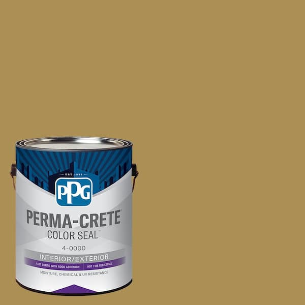 Perma-Crete Color Seal 1 gal. PPG12-24 Gathering Field Satin Interior/Exterior Concrete Stain