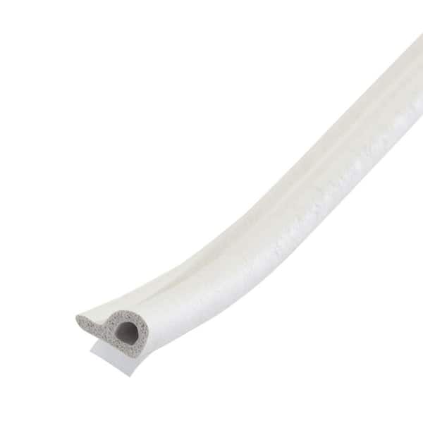 M-D Building Products 7/32 in. x 3/8 in. x 17 in. White Premium Rubber Window Seal for Small Gaps