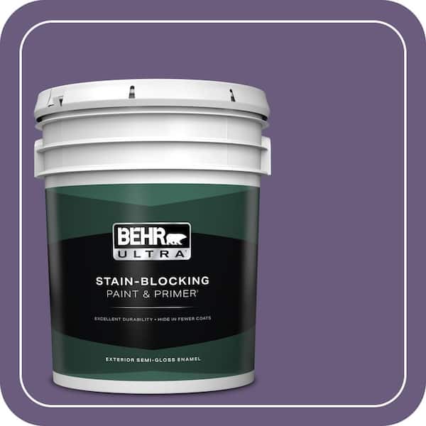 BEHR ULTRA 5 gal. #M560-6 Napa Winery Semi-Gloss Enamel Exterior Paint & Primer