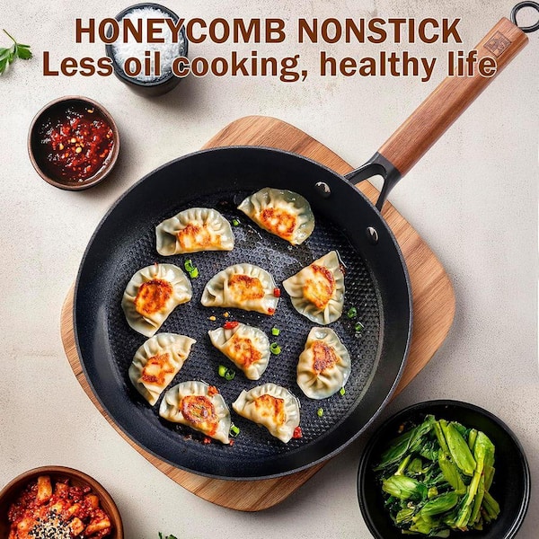 Pans Stainless Steel Wok Non Stick Frying Egg Kitchen Cookware Honeycomb Skillet Household Nonstick From Sophine11, $22.58