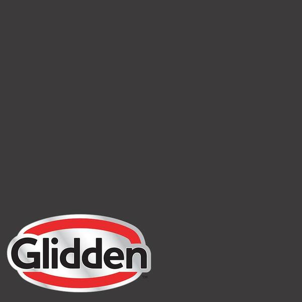 Glidden Essentials 5 gal. #HDGCN65D Onyx Black Flat Exterior Paint