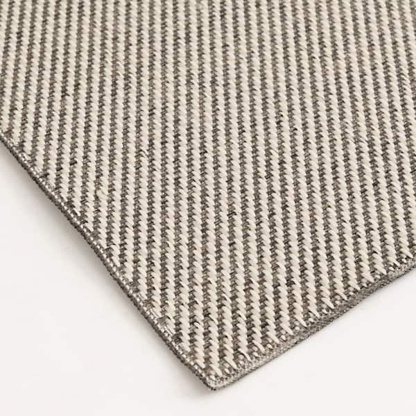 Cornwall - Gray/Beige - 12 ft. Wide x Cut to Length - 16 oz. Polypropylene Patterned Indoor/Outdoor Carpet