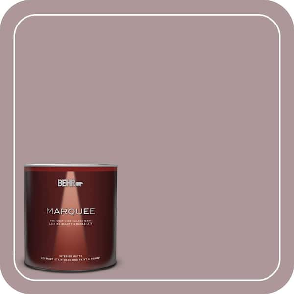 BEHR MARQUEE 1 qt. #PMD-53 Antique Mauve Matte Interior Paint & Primer