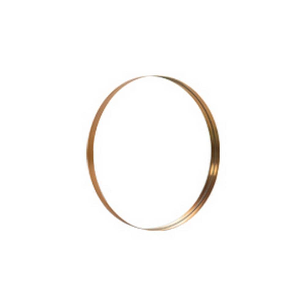 New Product Modern Gold 31 in. W x 31 in. H Morden Round Aluminum Alloy Fra