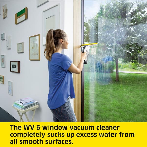 Karcher WV 6 Plus Window Vacuum Squeegee Also Perfect for Showers