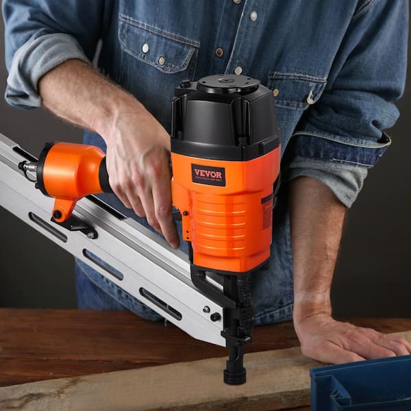 Framing Nailer, 80-120 PSI Air Nail Gun, 2 in. to 3-1/2 in. 21 Degree Full Round Head Pneumatic Framing Nailer