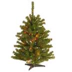 National Tree Company 3 ft. Nordic Spruce Artificial Christmas Tree ...