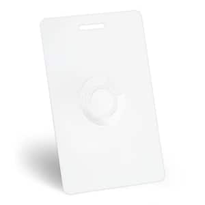 FOB Card, Low, White