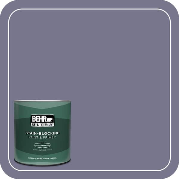 BEHR ULTRA 1 qt. #630F-5 Vintage Extra Durable Semi-Gloss Enamel Interior Paint & Primer
