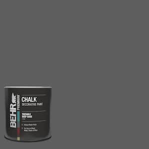 1 qt. #N520-6 Asphalt Gray Interior Chalk Finish Paint