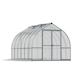Bella 8 ft. x 12 ft. Silver/Diffused DIY Greenhouse Kit
