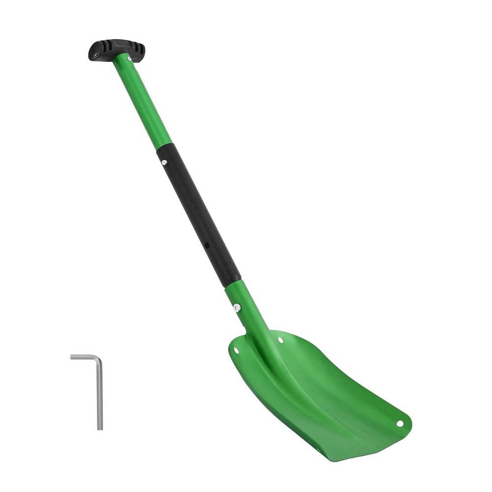 SVOPES 21.3 in. Aluminum Handle Aluminum Snow Shovel, High